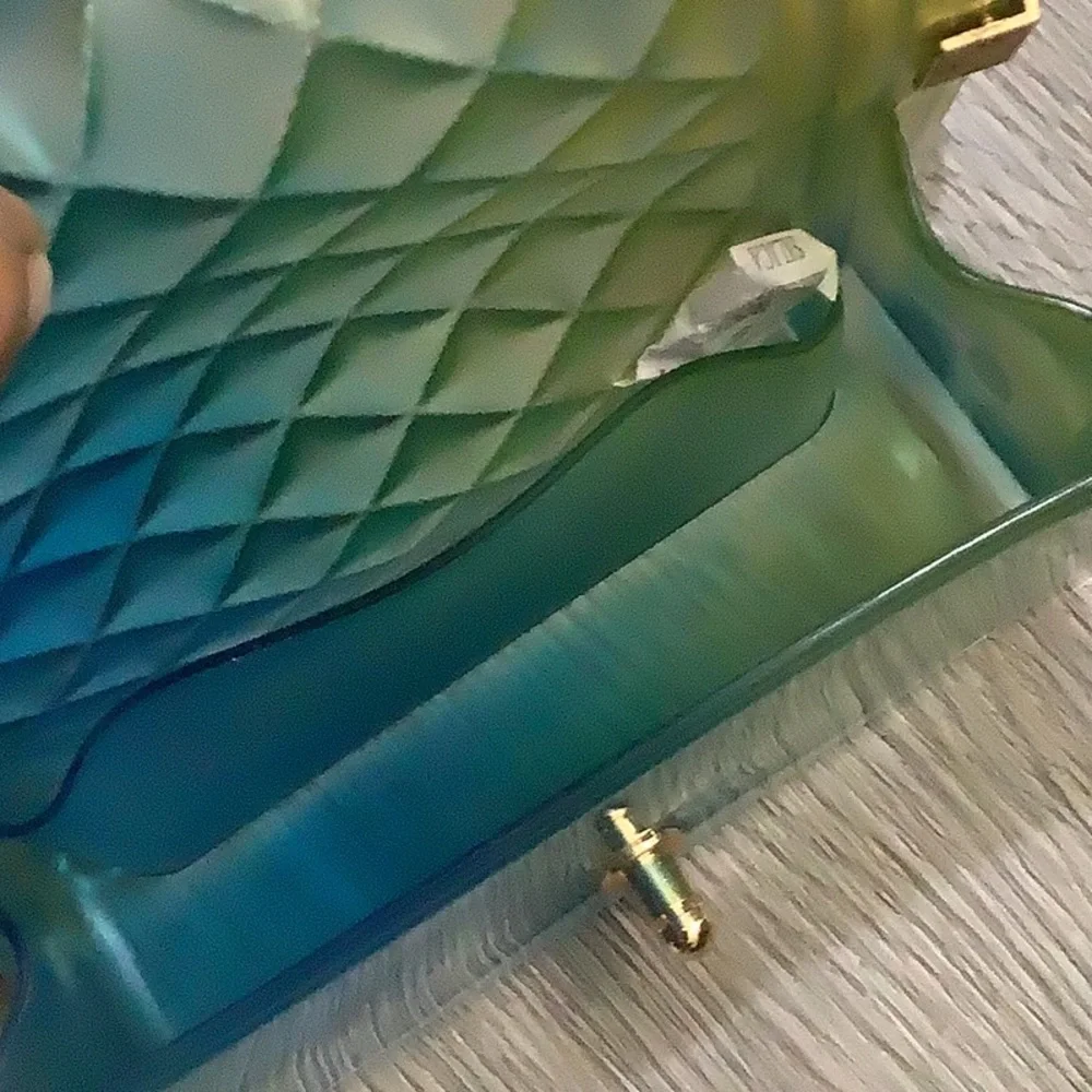 Most Wanted Transparent Two Tone Bag